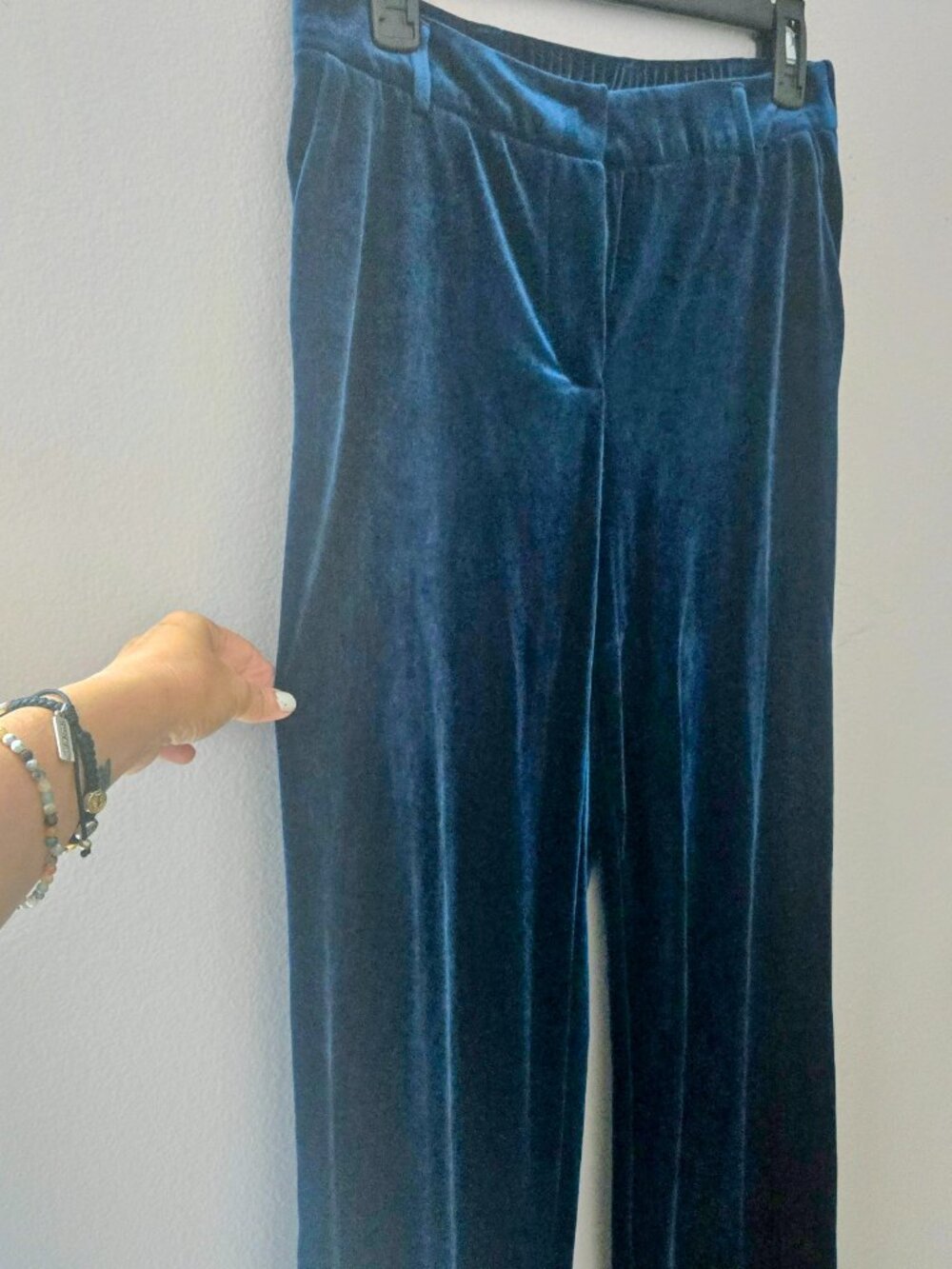 Skies are Blue Velvet pants